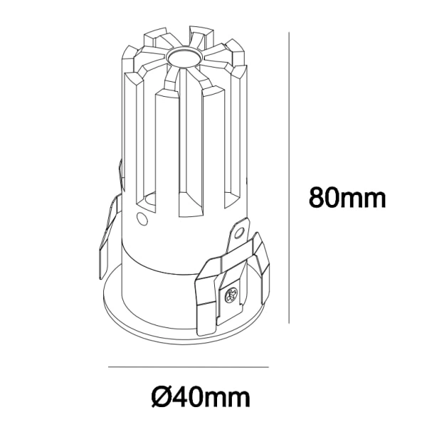 mini focus light , downlight recessed cob light , anti-glare recessed downlight Supplier | Sincerelux